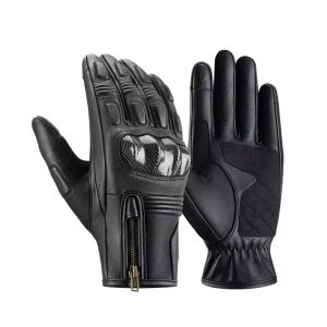 Motorbike Leather Gloves